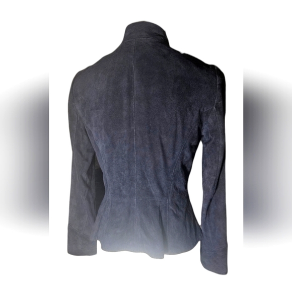 LRL Suede Military Blazer - Picture 3 of 9